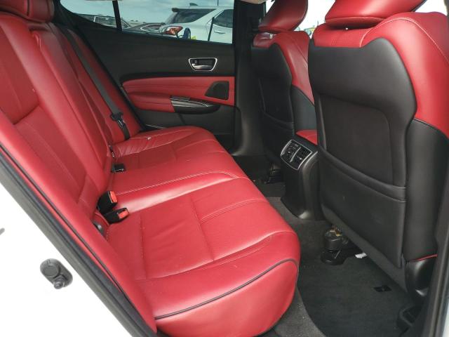 19UUB3F63JA006753 - 2018 ACURA TLX TECH+A WHITE photo 10