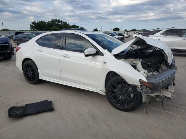 19UUB3F63JA006753 - 2018 ACURA TLX TECH+A WHITE photo 4