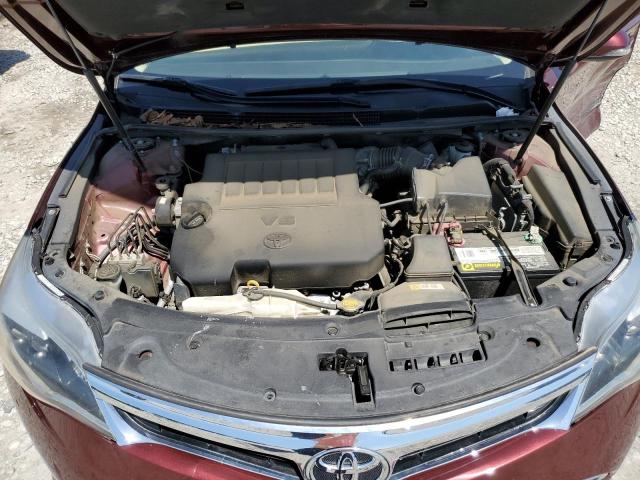 4T1BK1EB1DU056607 - 2013 TOYOTA AVALON BASE 勃艮第红 照片 11