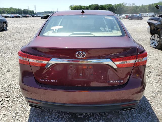 4T1BK1EB1DU056607 - 2013 TOYOTA AVALON BASE 勃艮第红 照片 6