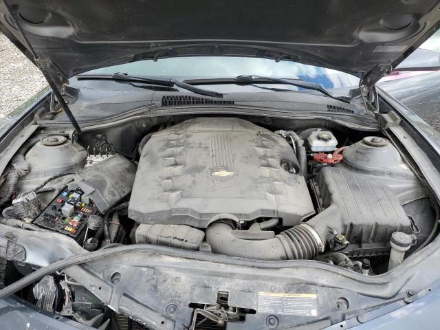 2G1FB1EV1A9187506 - 2010 CHEVROLET CAMARO LT GRAY photo 11