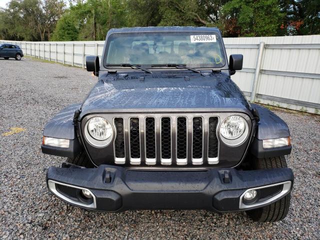 1C6HJTFG9NL182820 - 2022 JEEP GLADIATOR OVERLAND GRAY photo 5