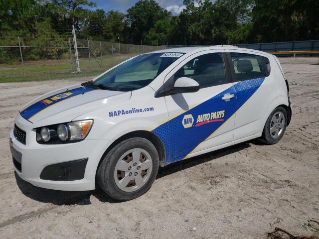 1G1JA6SH8G4172800 - 2016 CHEVROLET SONIC LS თეთრი ფოტო 1