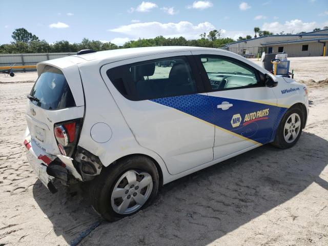 1G1JA6SH8G4172800 - 2016 CHEVROLET SONIC LS თეთრი ფოტო 3