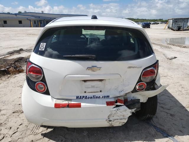 1G1JA6SH8G4172800 - 2016 CHEVROLET SONIC LS თეთრი ფოტო 6