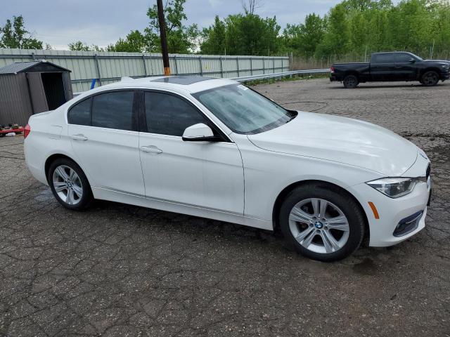 WBA8D9G51JNU67331 - 2018 BMW 330 XI WHITE photo 4