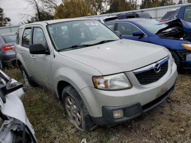 4F2CZ02Z98KM22413 - 2008 MAZDA TRIBUTE I CREAM photo 4