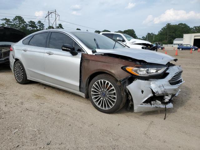 3FA6P0D90JR225802 - 2018 FORD FUSION TITANIUM/PLATINUM SILVER photo 4