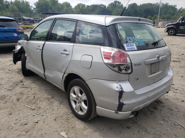 2T1KR30E48C713920 - 2008 TOYOTA COROLLA MA XR SILVER photo 2