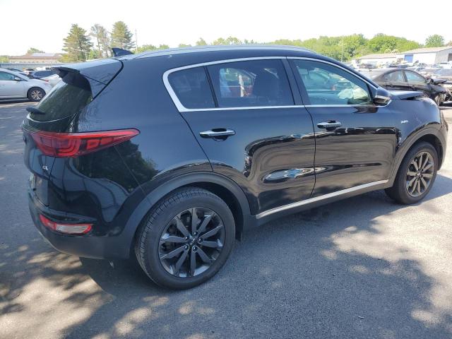 KNDPNCAC6K7576907 - 2019 KIA SPORTAGE EX BLACK photo 3