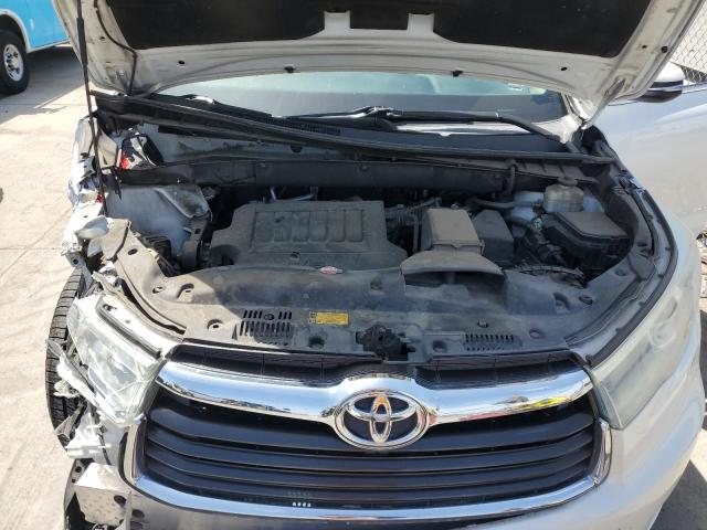 5TDJKRFH3FS215216 - 2015 TOYOTA HIGHLANDER XLE 白色 照片 12