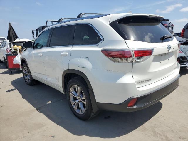 5TDJKRFH3FS215216 - 2015 TOYOTA HIGHLANDER XLE 白色 照片 2