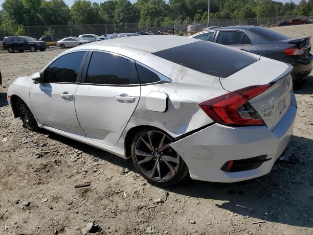 2HGFC2F83MH529603 - 2021 HONDA CIVIC SPORT WHITE photo 2