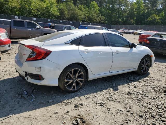 2HGFC2F83MH529603 - 2021 HONDA CIVIC SPORT WHITE photo 3