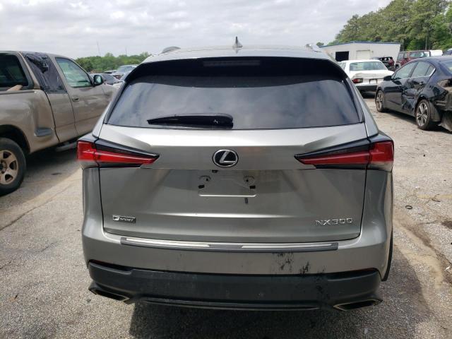 JTJBARBZ2K2189373 - 2019 LEXUS NX 300 BASE ვერცხლისფერი ფოტო 6