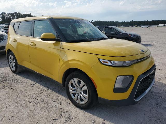 KNDJ23AUXL7061966 - 2020 KIA SOUL LX YELLOW photo 4