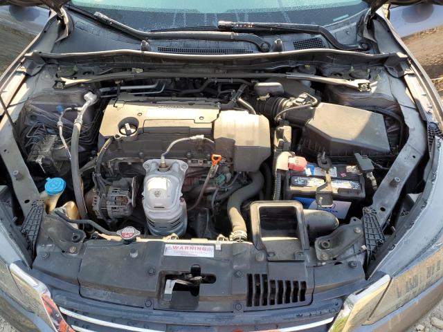 1HGCR2F84DA090718 - 2013 HONDA ACCORD EXL ნაცრისფერი ფოტო 11