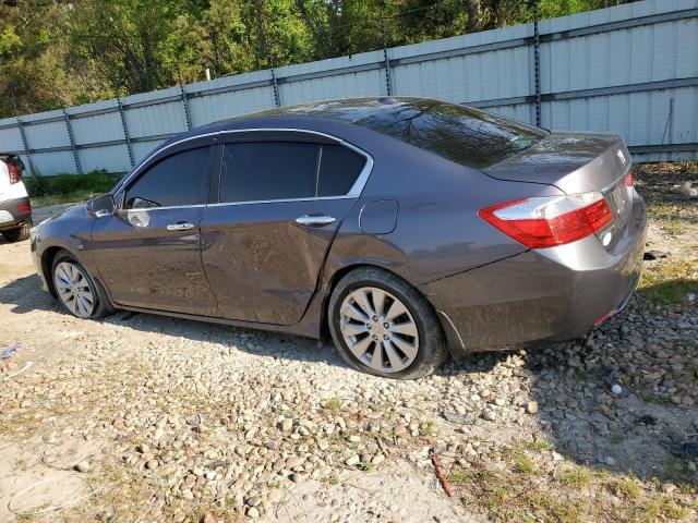 1HGCR2F84DA090718 - 2013 HONDA ACCORD EXL ნაცრისფერი ფოტო 2
