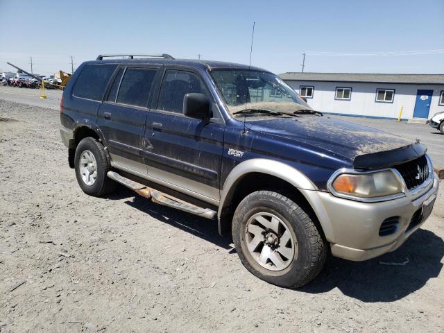 JA4MT31R72J035813 - 2002 MITSUBISHI MONTERO SPORT XLS BLUE photo 4