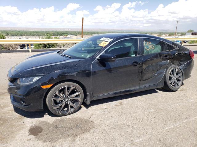 2HGFC2F83LH598676 - 2020 HONDA CIVIC SPORT 黑色 照片 1