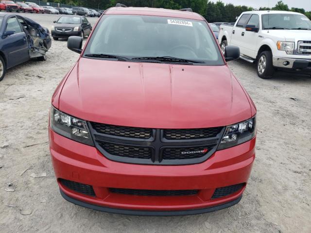 3C4PDCAB7HT708278 - 2017 DODGE JOURNEY SE RED photo 5