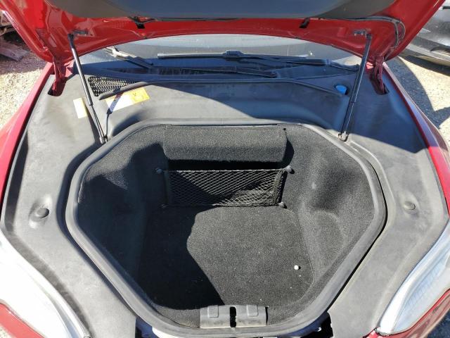 5YJSA1H11EFP52257 - 2014 TESLA MODEL S წითელი ფოტო 11