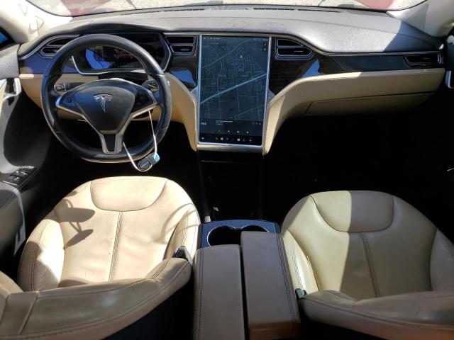 5YJSA1H11EFP52257 - 2014 TESLA MODEL S წითელი ფოტო 8