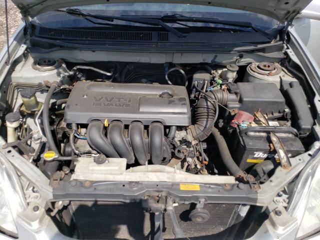 2T1KR32EX4C243237 - 2004 TOYOTA COROLLA MA XR SILVER photo 12