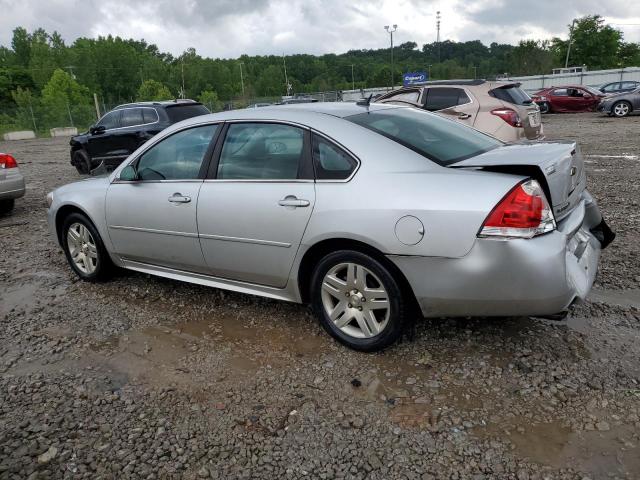 2G1WG5E38C1285053 - 2012 CHEVROLET IMPALA LT SILVER photo 2