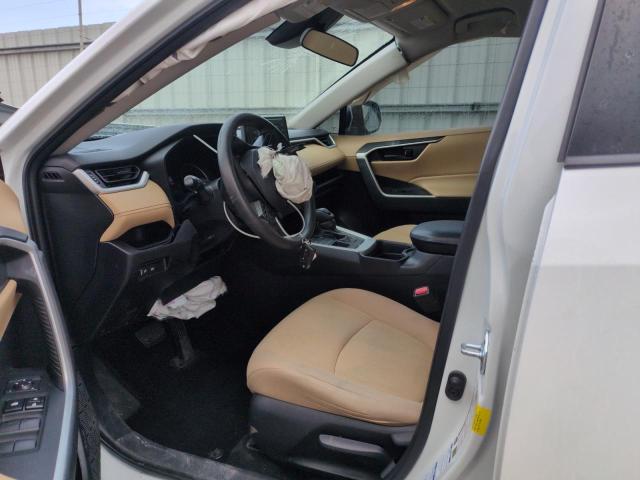 2T3F1RFV7MW184854 - 2021 TOYOTA RAV4 LE WHITE photo 7
