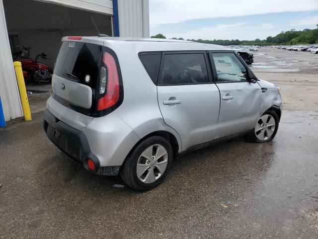 KNDJN2A28F7793310 - 2015 KIA SOUL SILVER photo 3