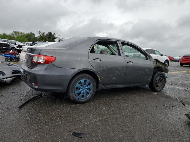 5YFBU4EE5CP030145 - 2012 TOYOTA COROLLA BASE GRAY photo 3