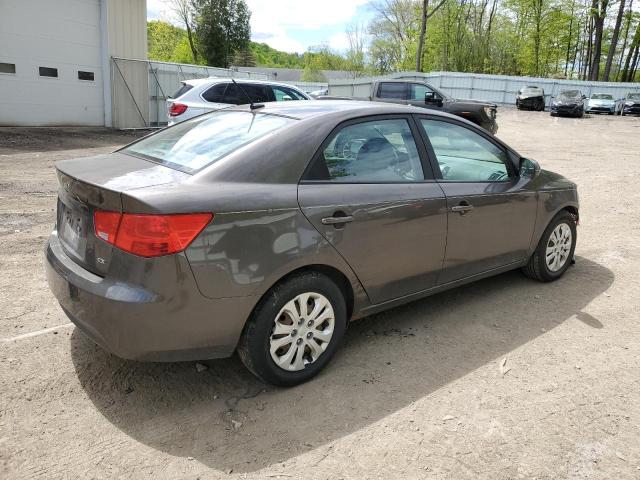 KNAFU4A25C5512637 - 2012 KIA FORTE EX BROWN photo 3