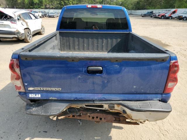 1GCEK19T33E187129 - 2003 CHEVROLET SILVERADO K1500 BLUE photo 6