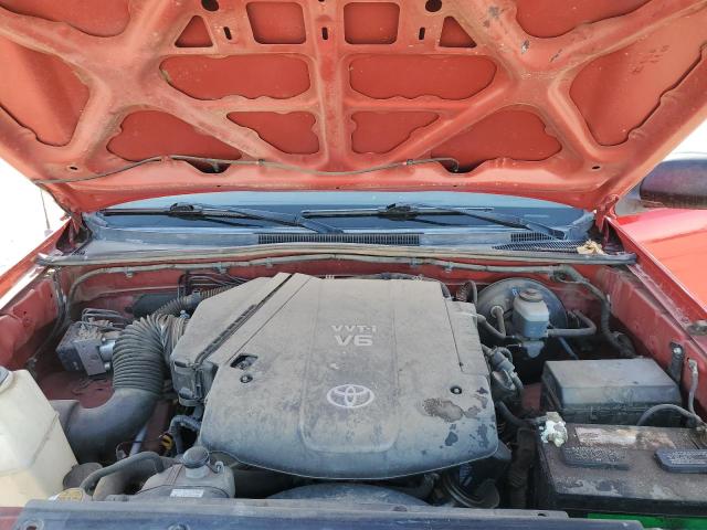 5TEUU42N35Z116810 - 2005 TOYOTA TACOMA ACCESS CAB Қызыл фото 11
