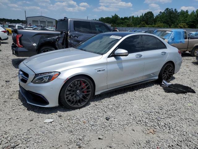 55SWF8HB0GU107945 - 2016 MERCEDES-BENZ C 63 AMG-S GRAY photo 1