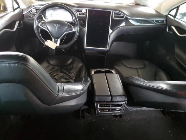 5YJSA1CN0DFP20747 - 2013 TESLA MODEL S GRAY photo 8