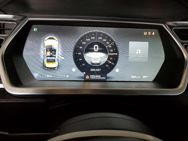 5YJSA1CN0DFP20747 - 2013 TESLA MODEL S GRAY photo 9