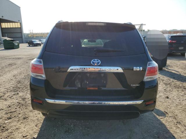 JTEDC3EH5B2003875 - 2011 TOYOTA HIGHLANDER HYBRID LIMITED BLACK photo 6