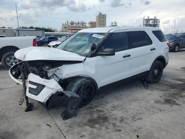 1FM5K8AR9GGC35764 - 2016 FORD EXPLORER POLICE INTERCEPTOR 白色 照片 1