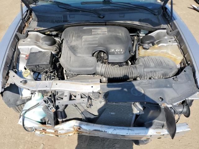 2C3CDXBG9EH339495 - 2014 DODGE CHARGER SE SILVER photo 11