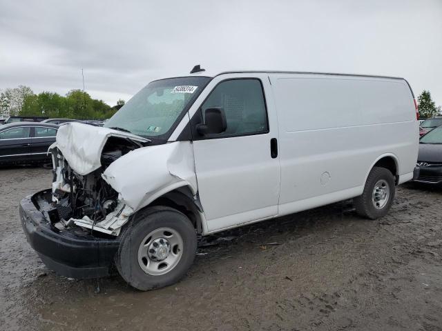 1GCWGAFG7L1219147 - 2020 CHEVROLET EXPRESS G2 WHITE photo 1