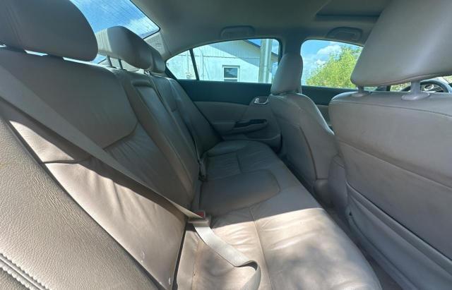 2HGFB2F90CH567350 - 2012 HONDA CIVIC EXL მუქწითელი ფოტო 6