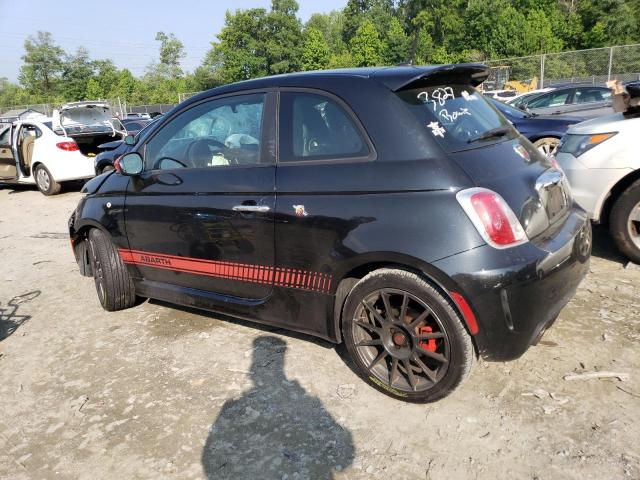 3C3CFFFH5CT313827 - 2012 FIAT 500 ABARTH BLACK photo 2