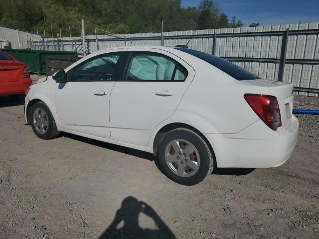 1G1JA5SH9F4160891 - 2015 CHEVROLET SONIC LS WHITE photo 2