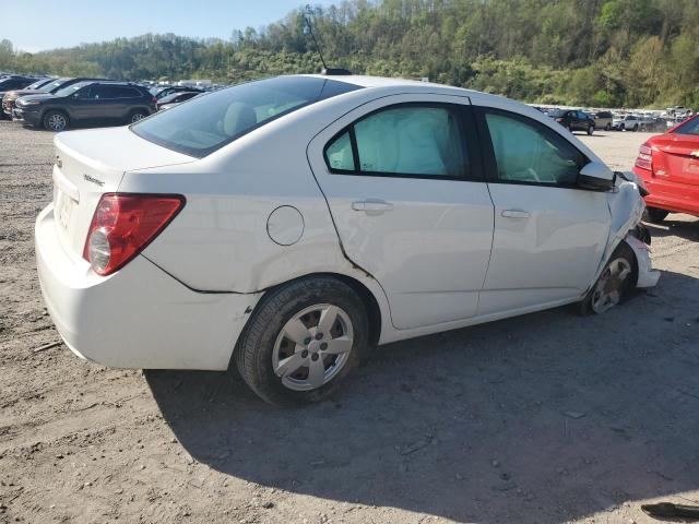 1G1JA5SH9F4160891 - 2015 CHEVROLET SONIC LS WHITE photo 3
