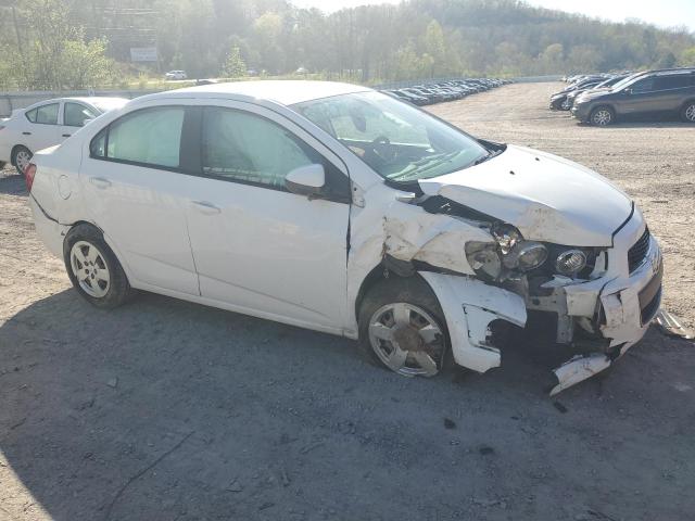 1G1JA5SH9F4160891 - 2015 CHEVROLET SONIC LS WHITE photo 4