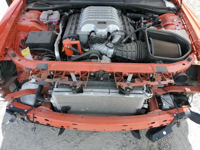 2C3CDZL98NH107837 - 2022 DODGE CHALLENGER SRT HELLCAT REDEYE ORANGE photo 11