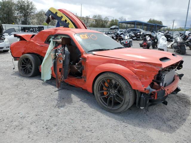 2C3CDZL98NH107837 - 2022 DODGE CHALLENGER SRT HELLCAT REDEYE ORANGE photo 4