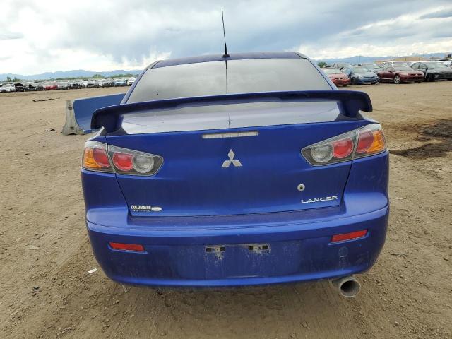 JA3AU86U78U027975 - 2008 MITSUBISHI LANCER GTS BLUE photo 6